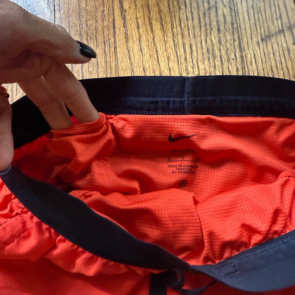 Nike Red Running Shorts - Picture 3 of 6